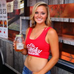 Tristen of Ole Smoky Moonshine at the 2015 Sturgis Motorcycle Rally