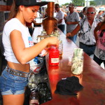 Blake of Ole Smoky Moonshine at the 2015 Sturgis Motorcycle Rally