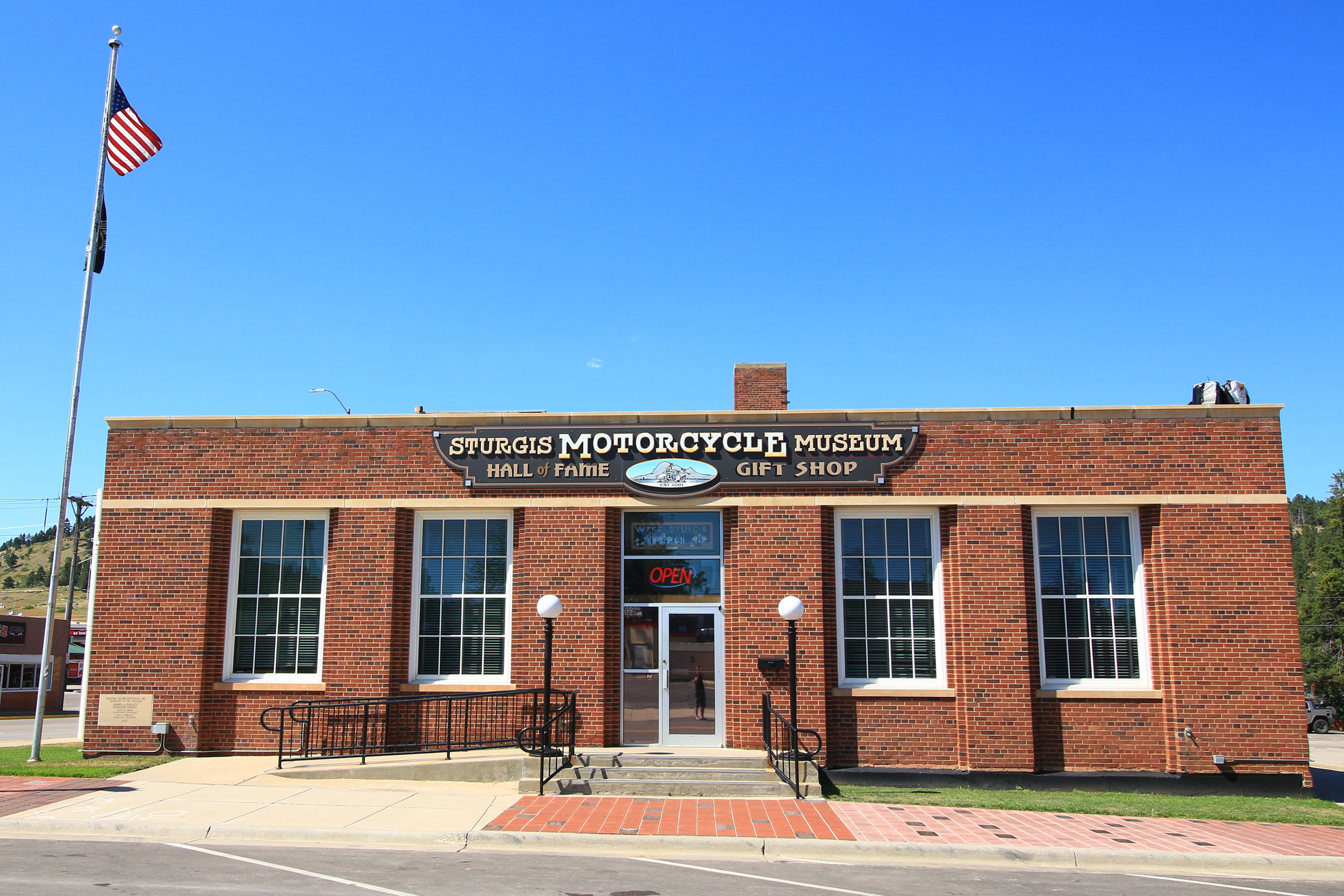 Sturgis Motorcycle Museum from Main Street