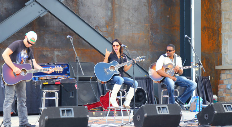 Band at Harley Davidson Rally Point in Sturgis, SD