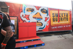 Sweeto Burrito Food Truck in Sturgis during 2017 Motorcycle Rally