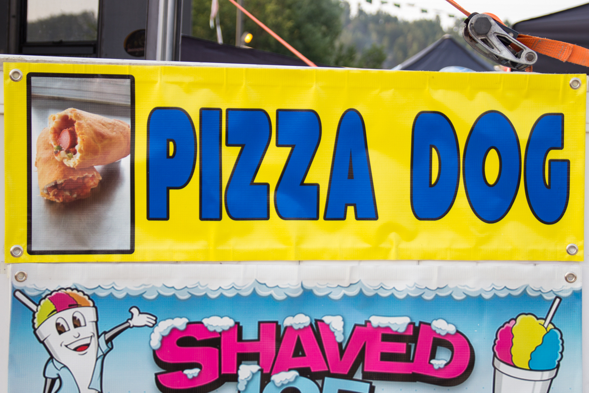 Pizza Dog at 2017 Sturgis Motorcycle Rally