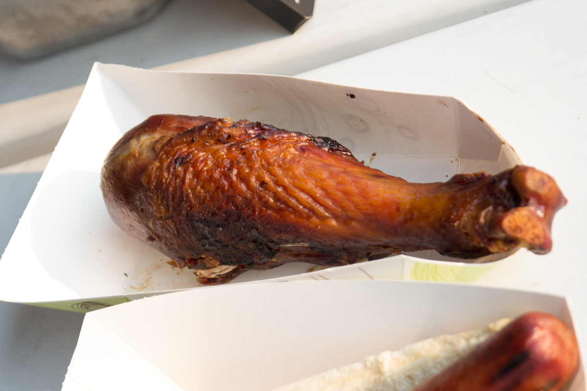 Turkey Leg at 2017 Sturgis Motorcycle Rally