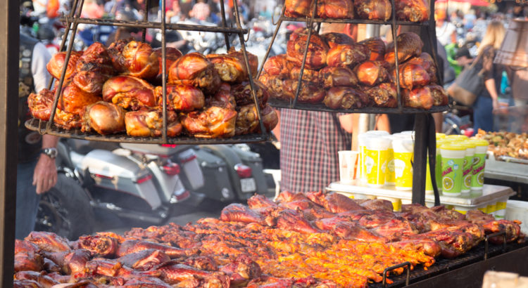 Turkey Legs at 2017 Sturgis Motorcycle Rally